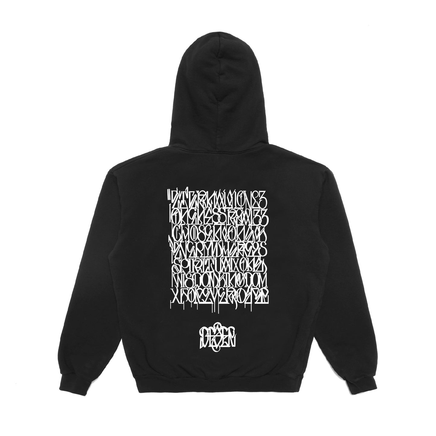 Divinity Hoodie - Black/White