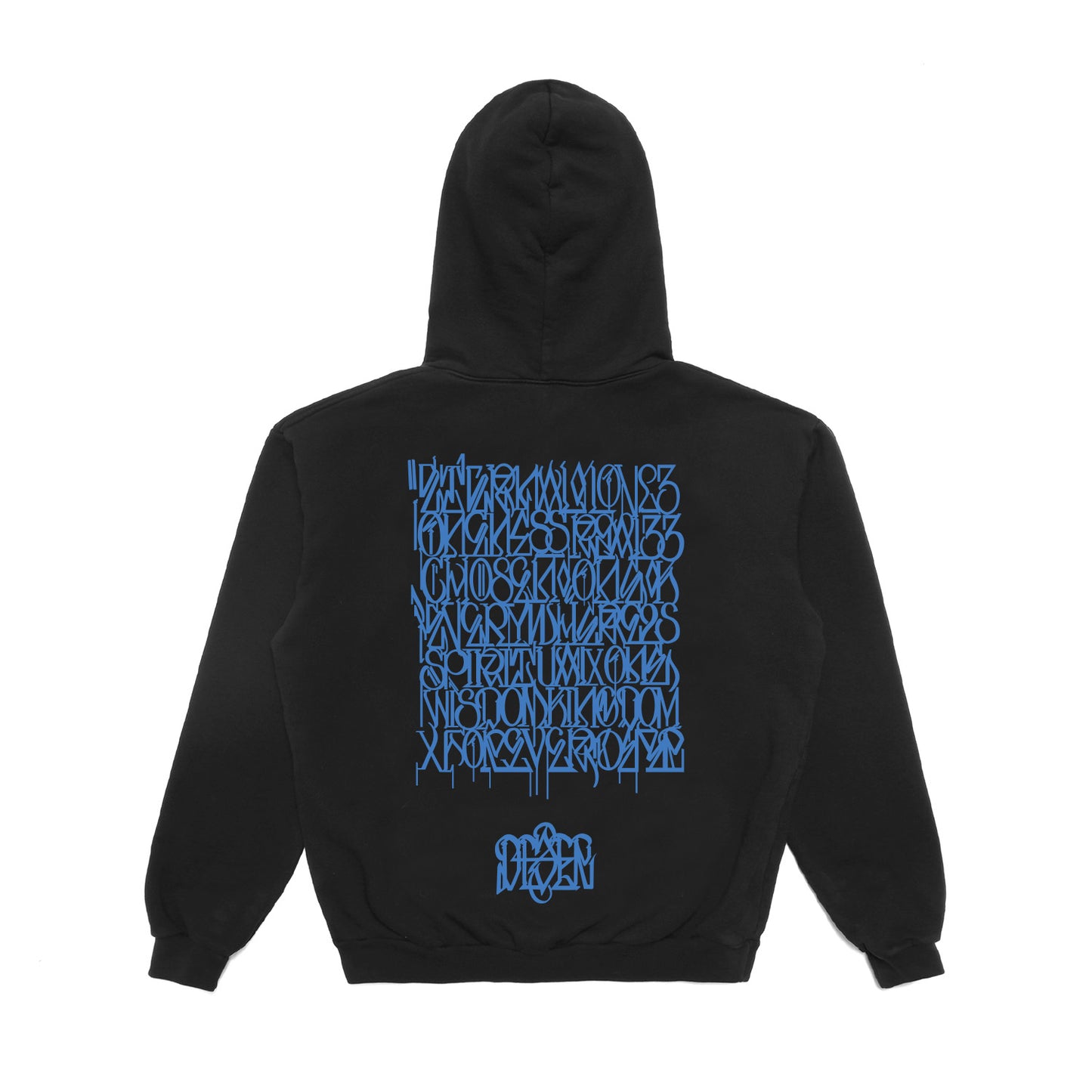 Divinity Hoodie - Black/Blue