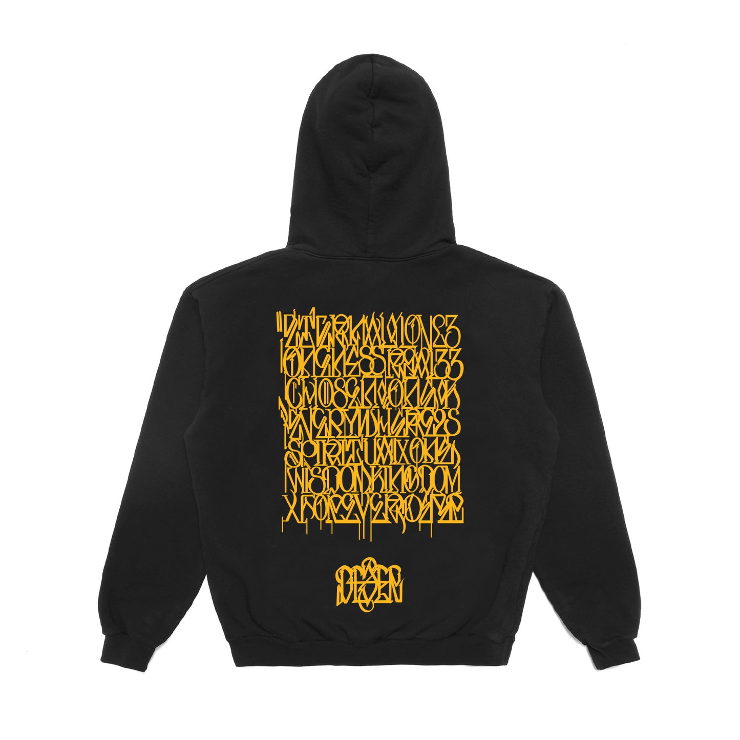 Divinity Hoodie - Black/Gold