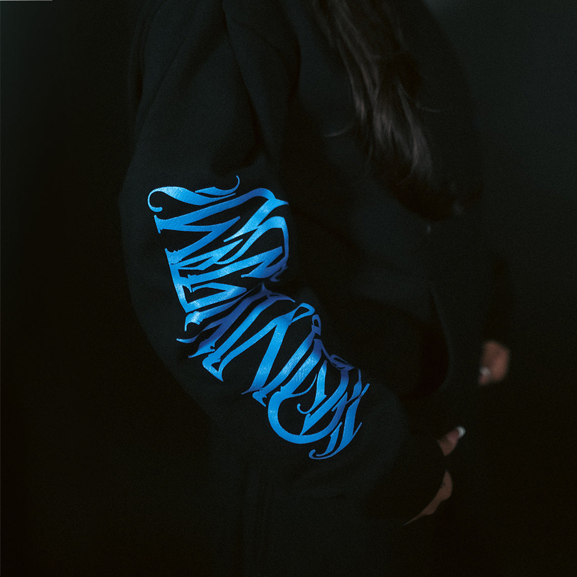 Divinity Hoodie - Black/Blue