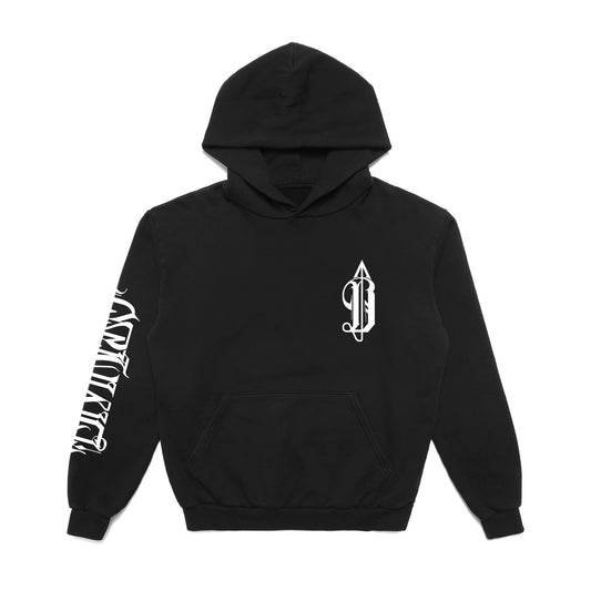 Divinity Hoodie - Black/White