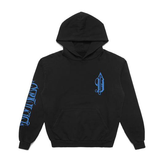 Divinity Hoodie - Black/Blue