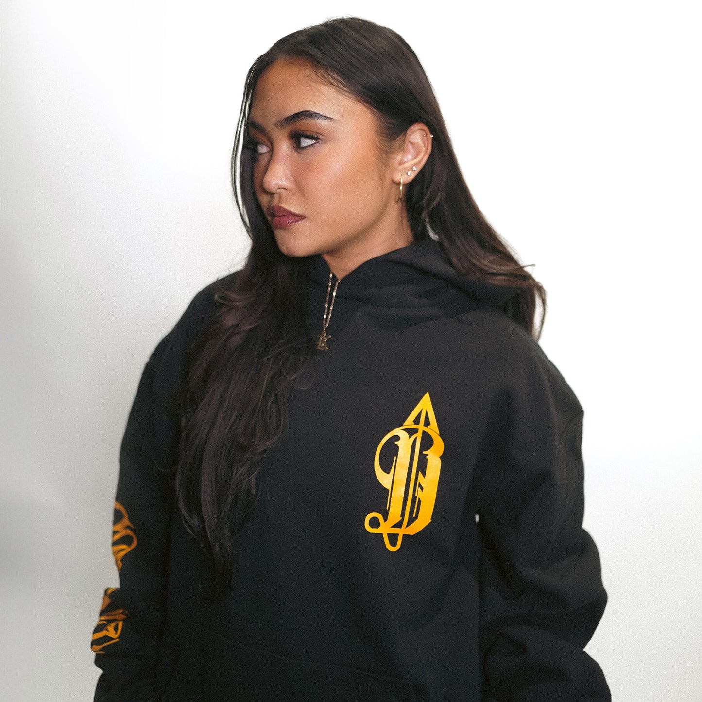 Divinity Hoodie - Black/Gold