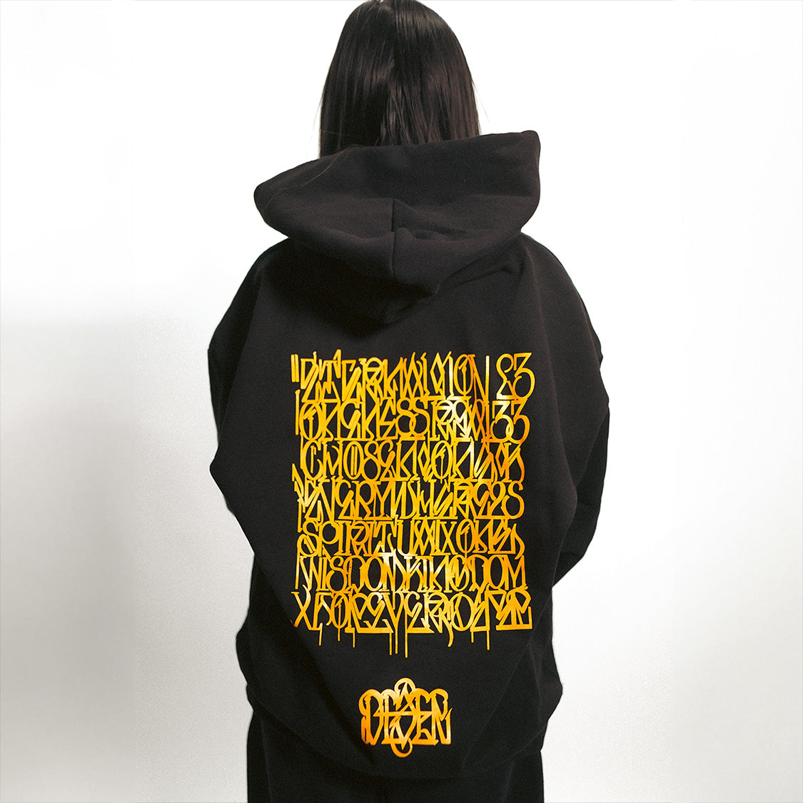 Divinity Hoodie - Black/Gold