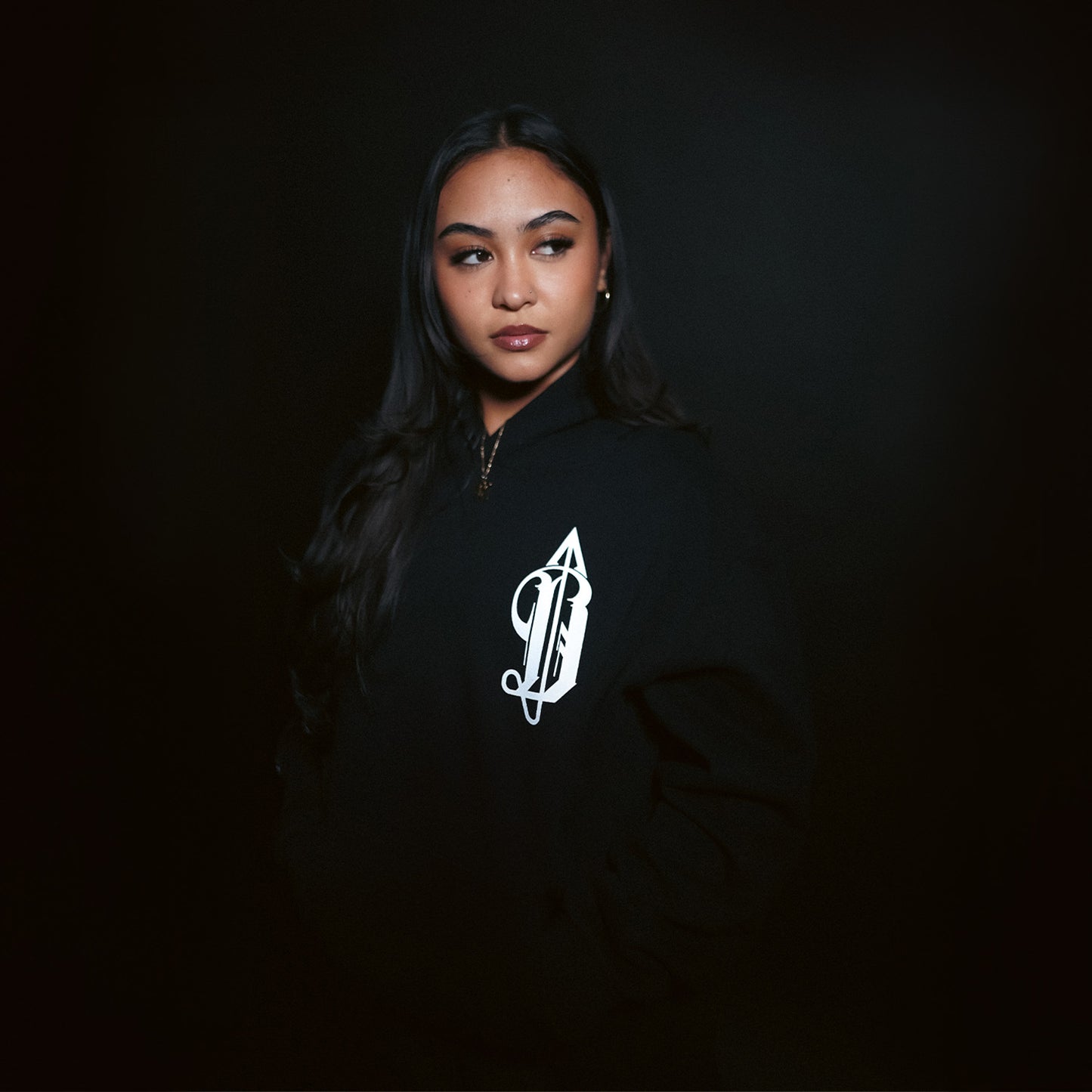 Divinity Hoodie - Black/White