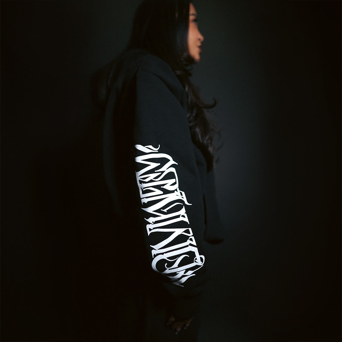 Divinity Hoodie - Black/White