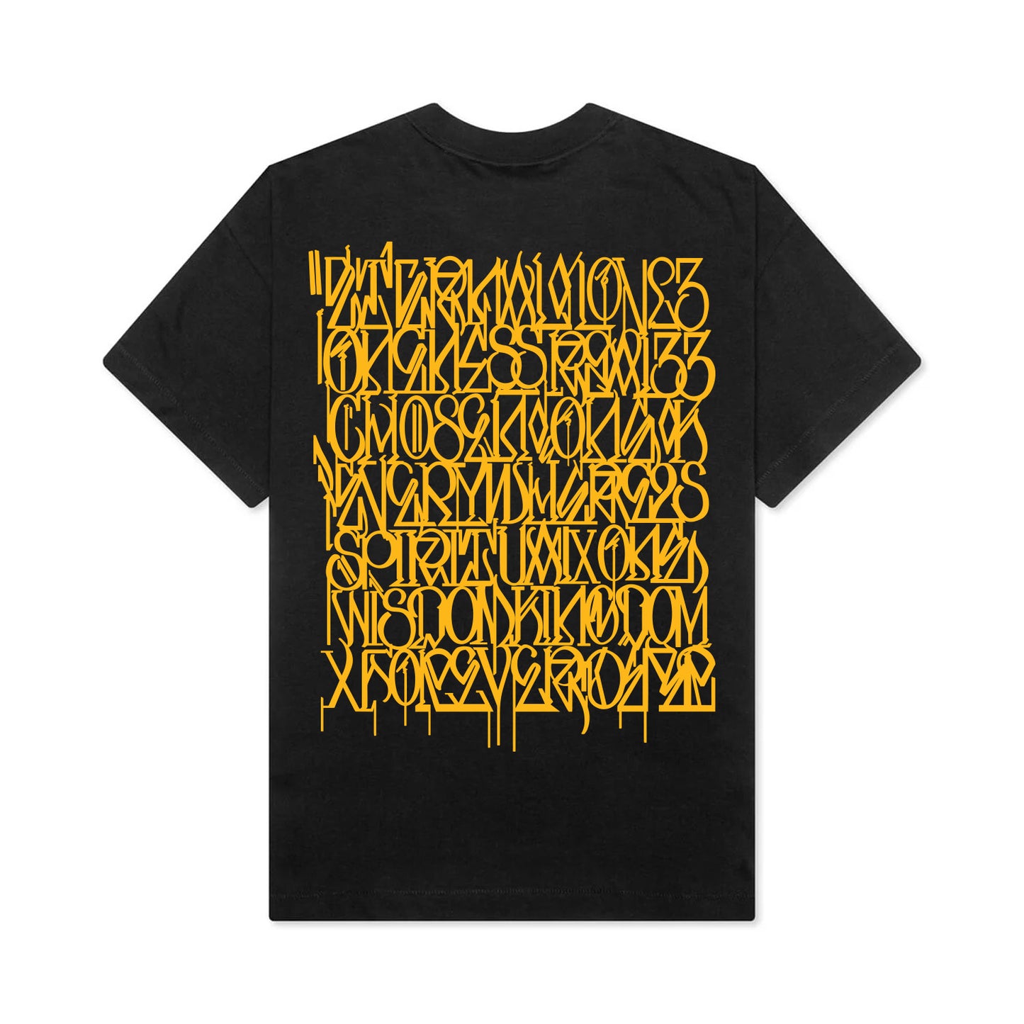 Deferism Tee - Black/Gold